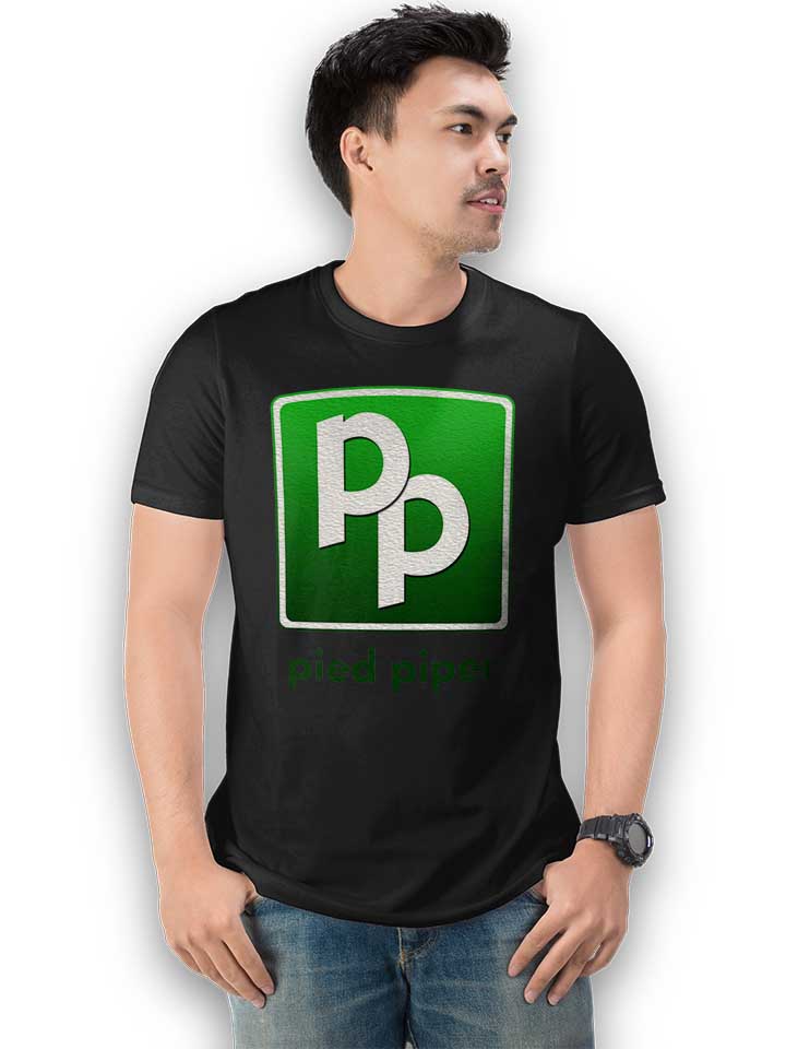 pied-piper-logo-t-shirt schwarz 2