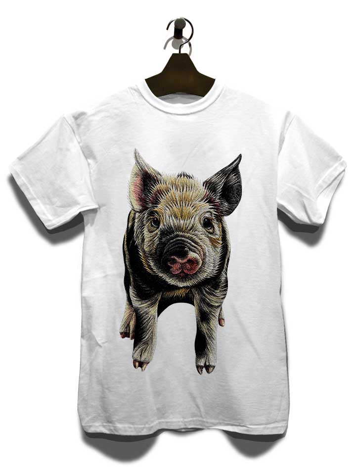 pig-t-shirt weiss 3