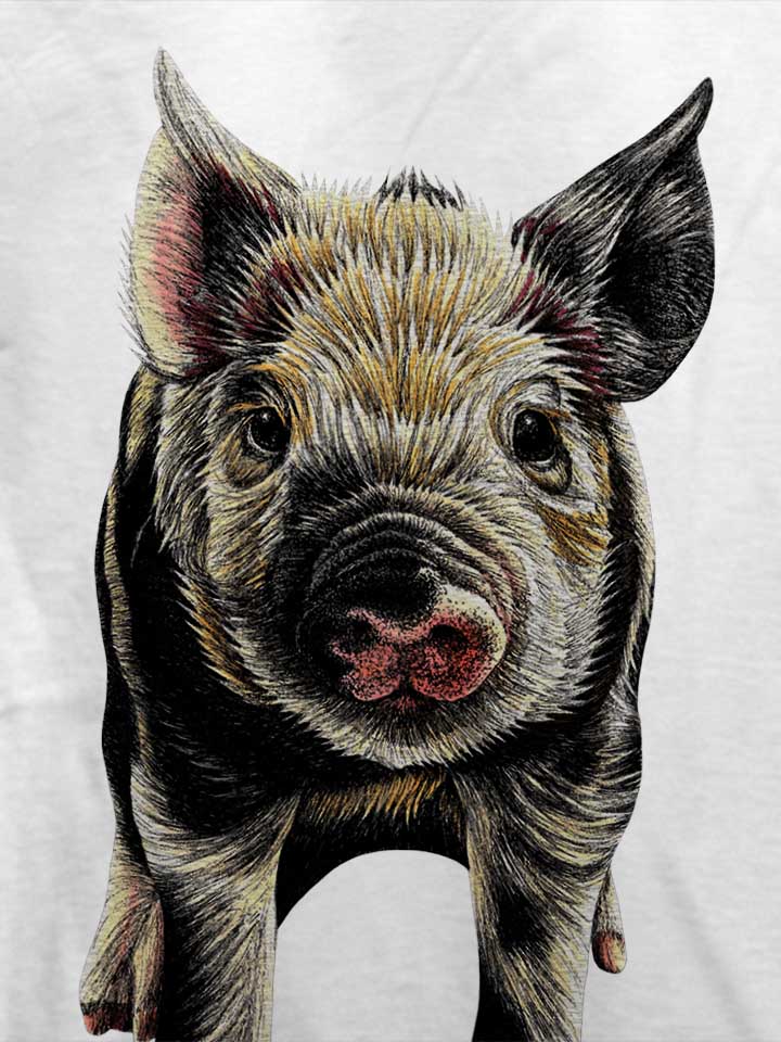 pig-t-shirt weiss 4