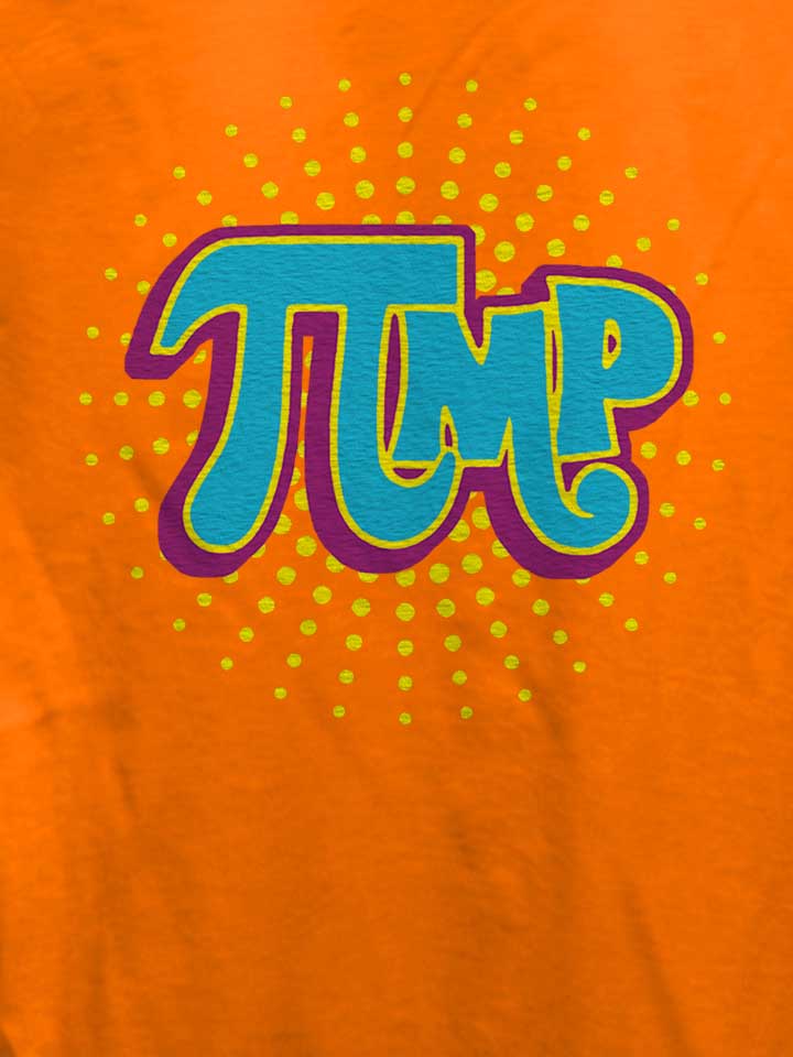 pimp-damen-t-shirt orange 4