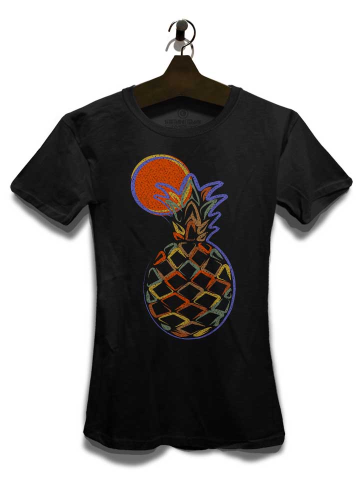 pineapple-in-summer-damen-t-shirt schwarz 3