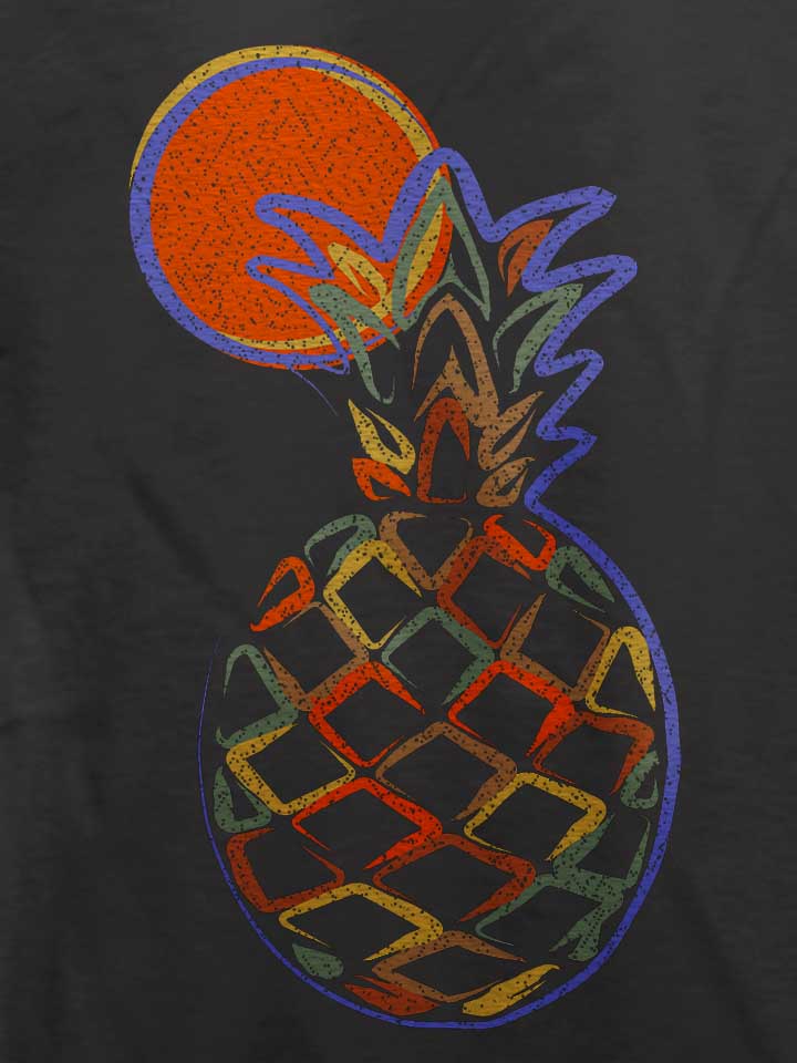 pineapple-in-summer-t-shirt dunkelgrau 4