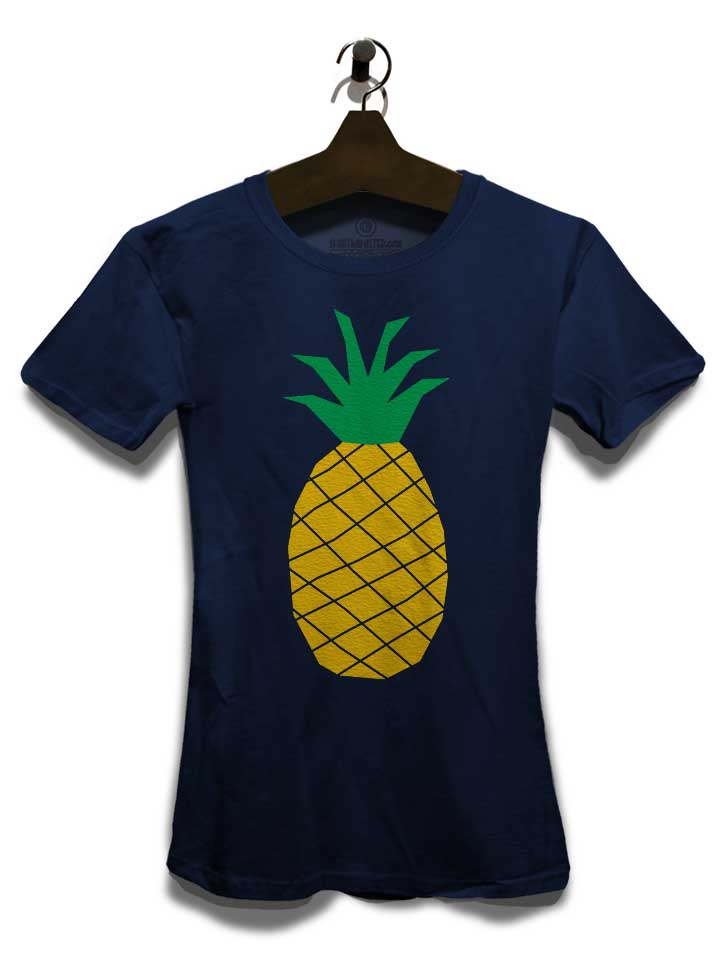 pineapple-damen-t-shirt dunkelblau 3