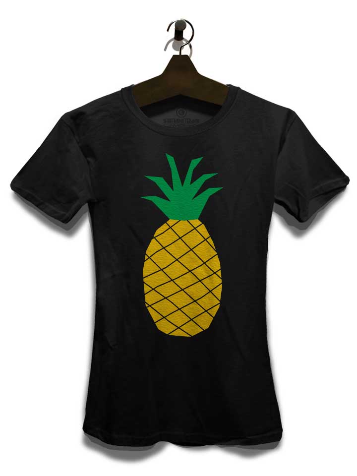 pineapple-damen-t-shirt schwarz 3