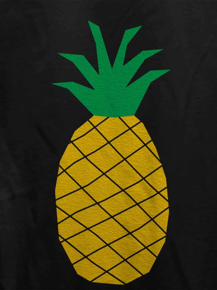 pineapple-damen-t-shirt schwarz 4