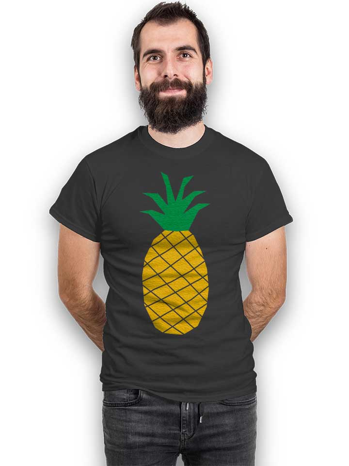 pineapple-t-shirt dunkelgrau 2