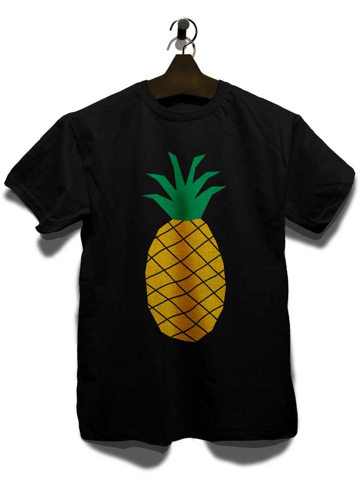 pineapple-t-shirt schwarz 3