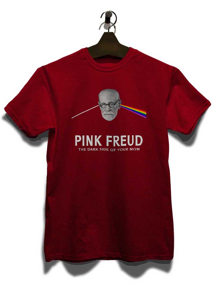 pink-freud-t-shirt bordeaux 3