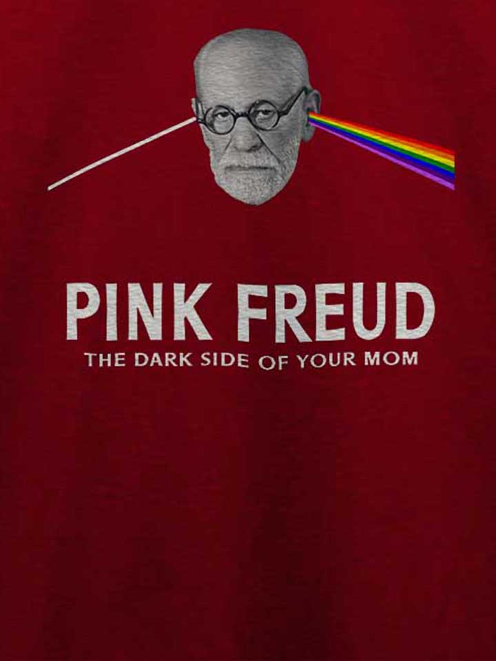 pink-freud-t-shirt bordeaux 4