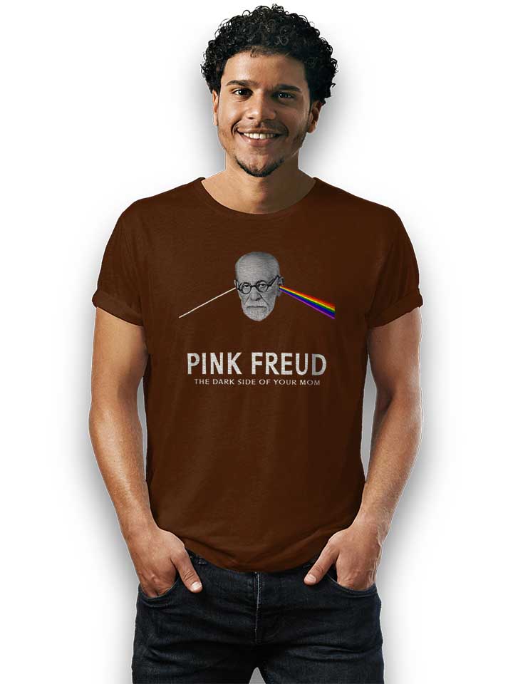 pink-freud-t-shirt braun 2