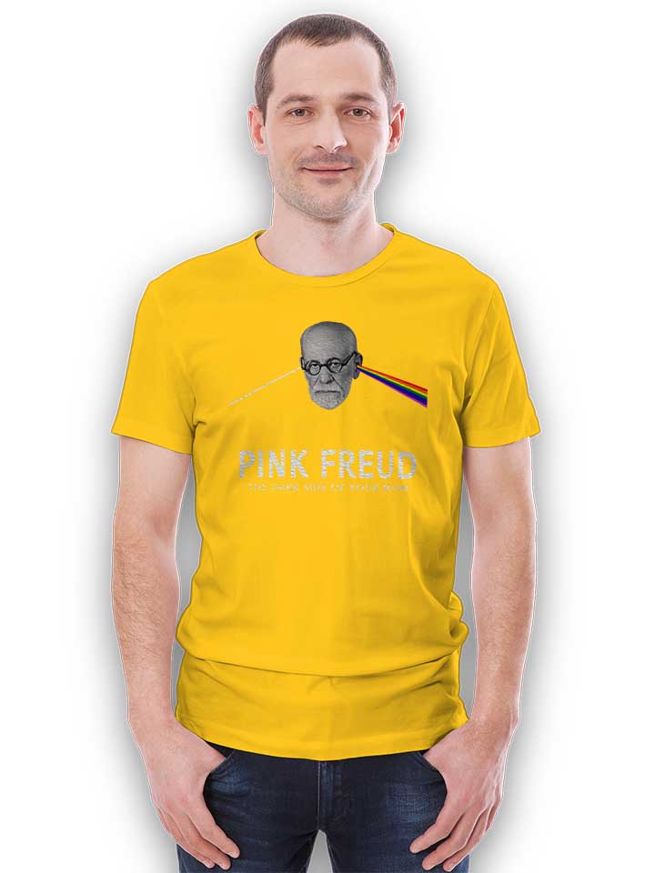 pink-freud-t-shirt gelb 2