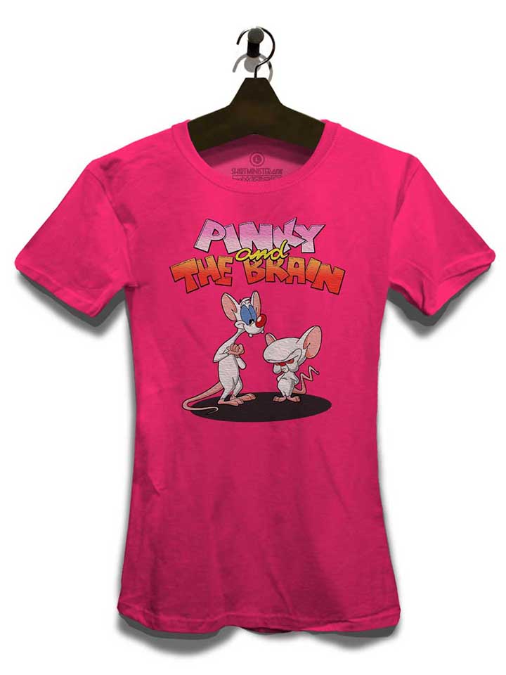 pinky-and-the-brain-damen-t-shirt fuchsia 3