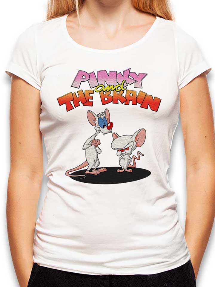 pinky-and-the-brain-damen-t-shirt weiss 1