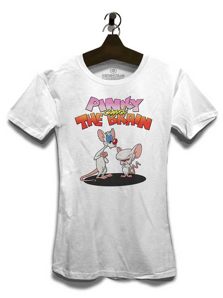 pinky-and-the-brain-damen-t-shirt weiss 3