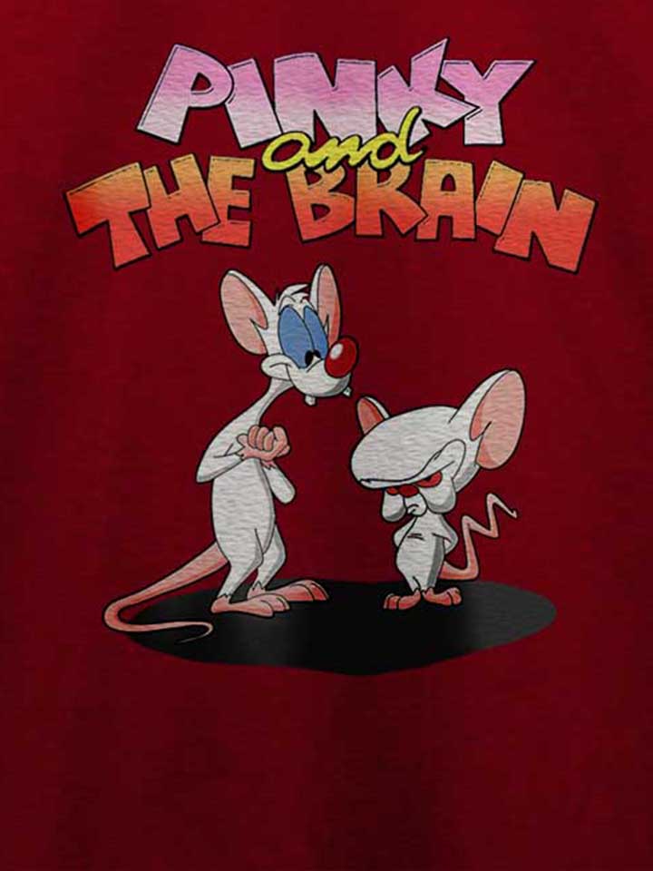 pinky-and-the-brain-t-shirt bordeaux 4