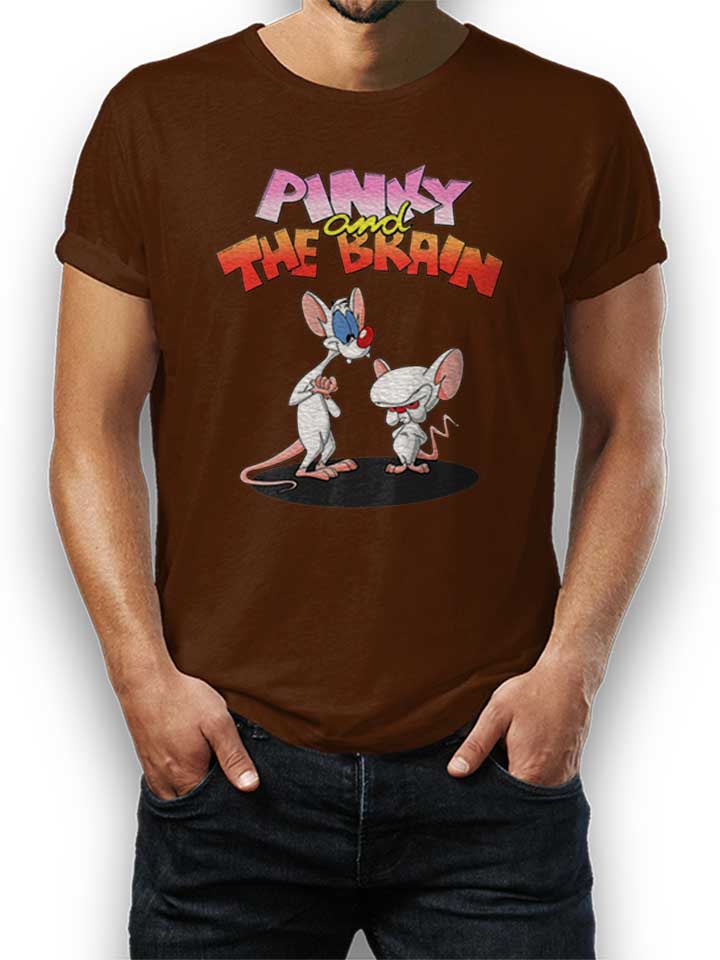Pinky And The Brain T-Shirt marrone L