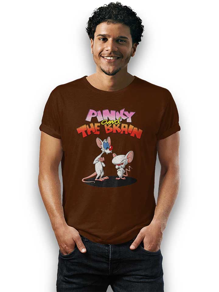 pinky-and-the-brain-t-shirt braun 2