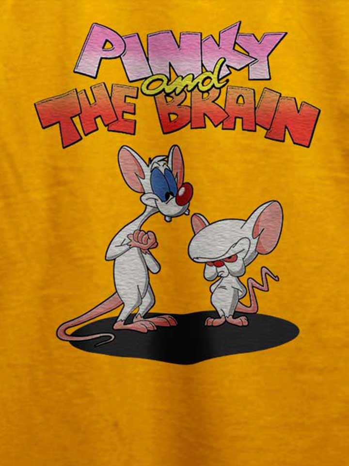 pinky-and-the-brain-t-shirt gelb 4