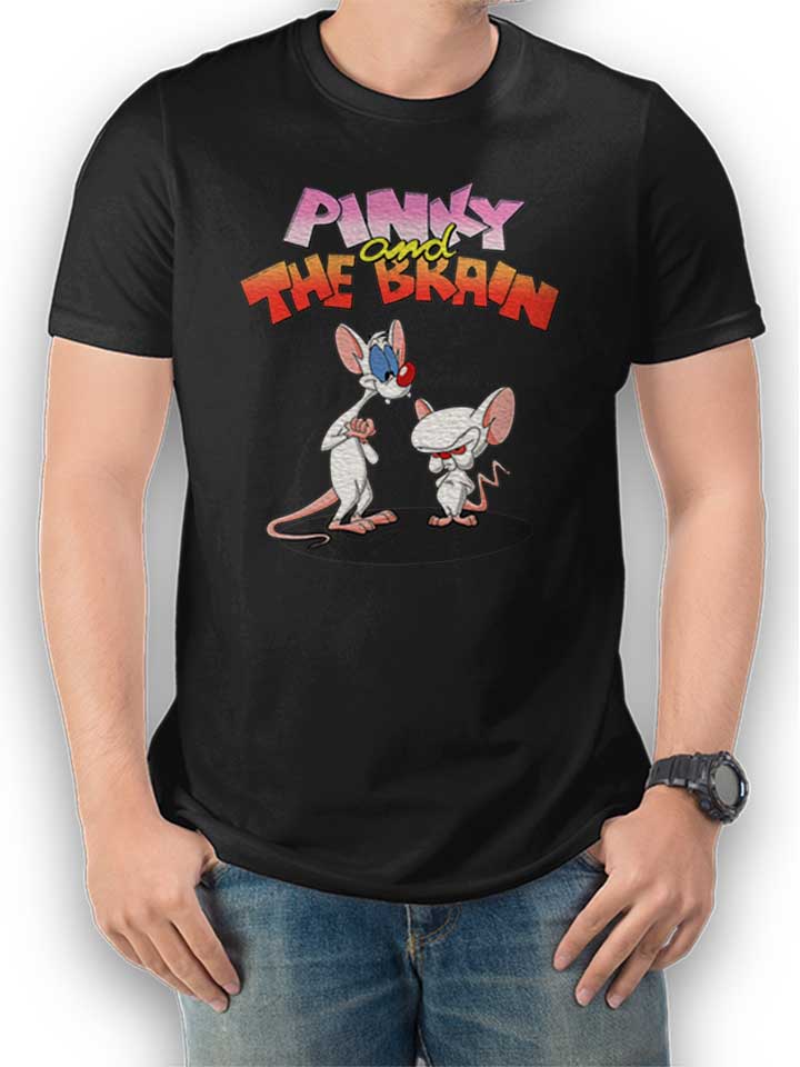 Pinky And The Brain T-Shirt schwarz L