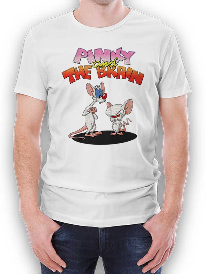 Pinky And The Brain T-Shirt weiss L