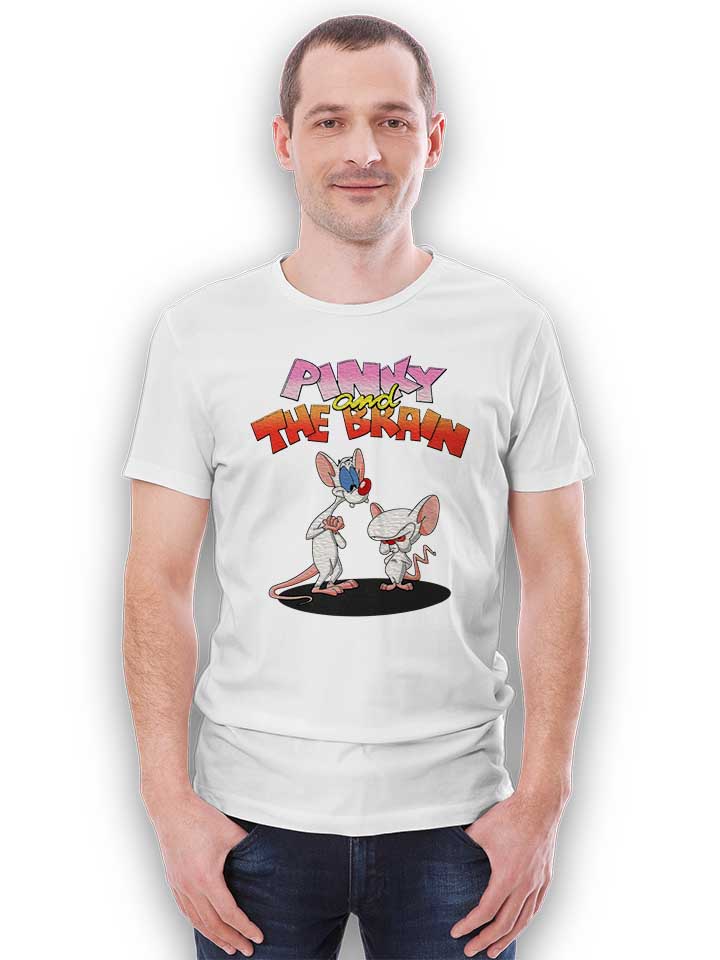pinky-and-the-brain-t-shirt weiss 2