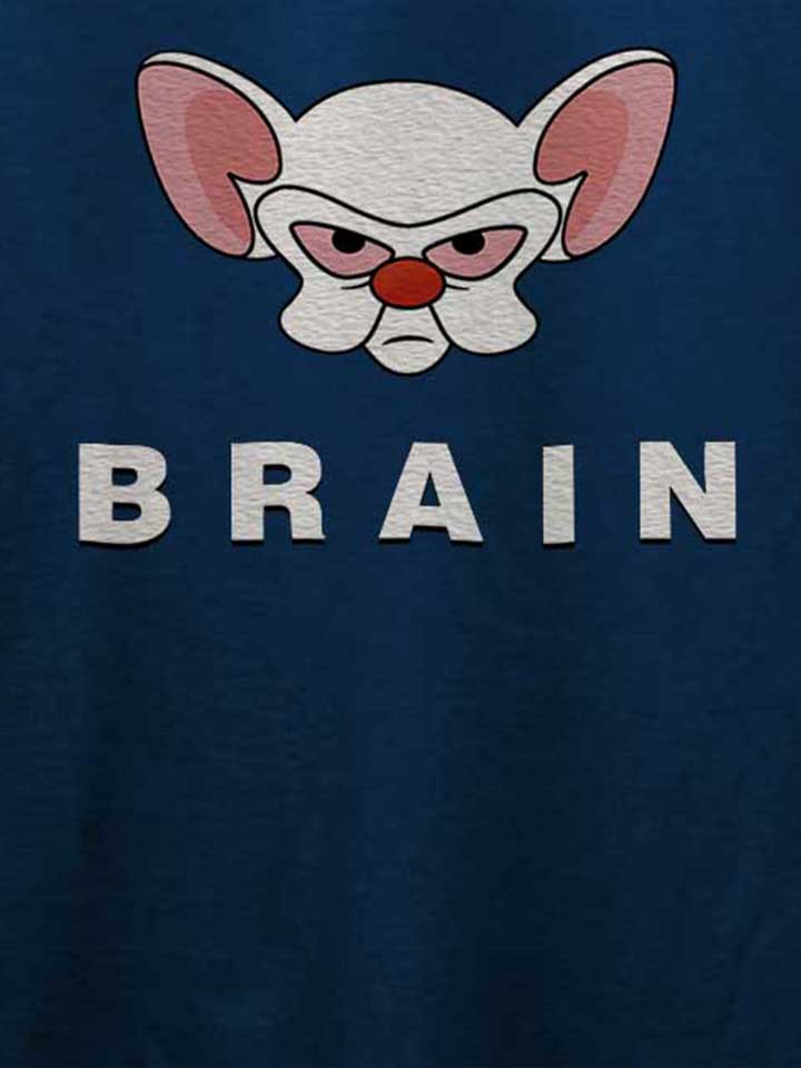 pinky-brain-t-shirt dunkelblau 4