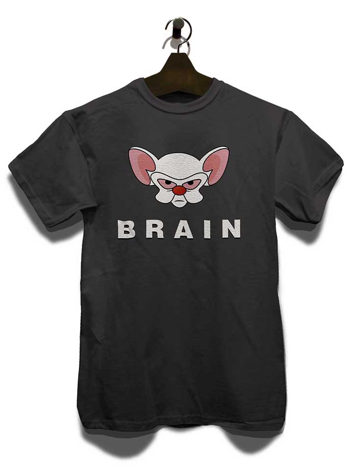 pinky-brain-t-shirt dunkelgrau 3