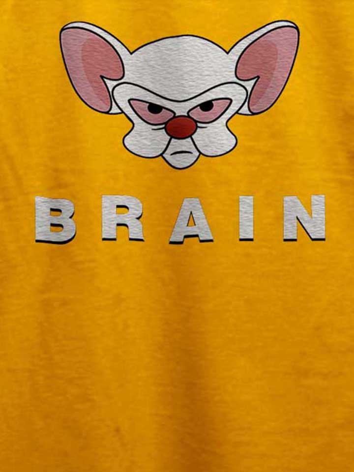 pinky-brain-t-shirt gelb 4