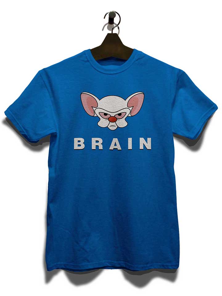 pinky-brain-t-shirt royal 3