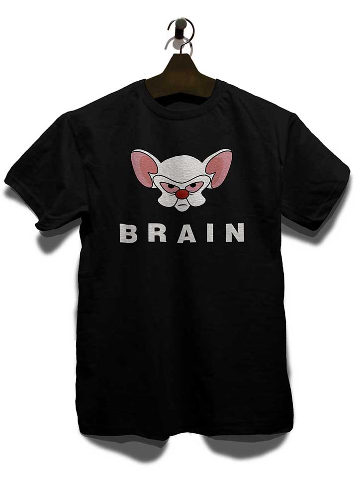 pinky-brain-t-shirt schwarz 3