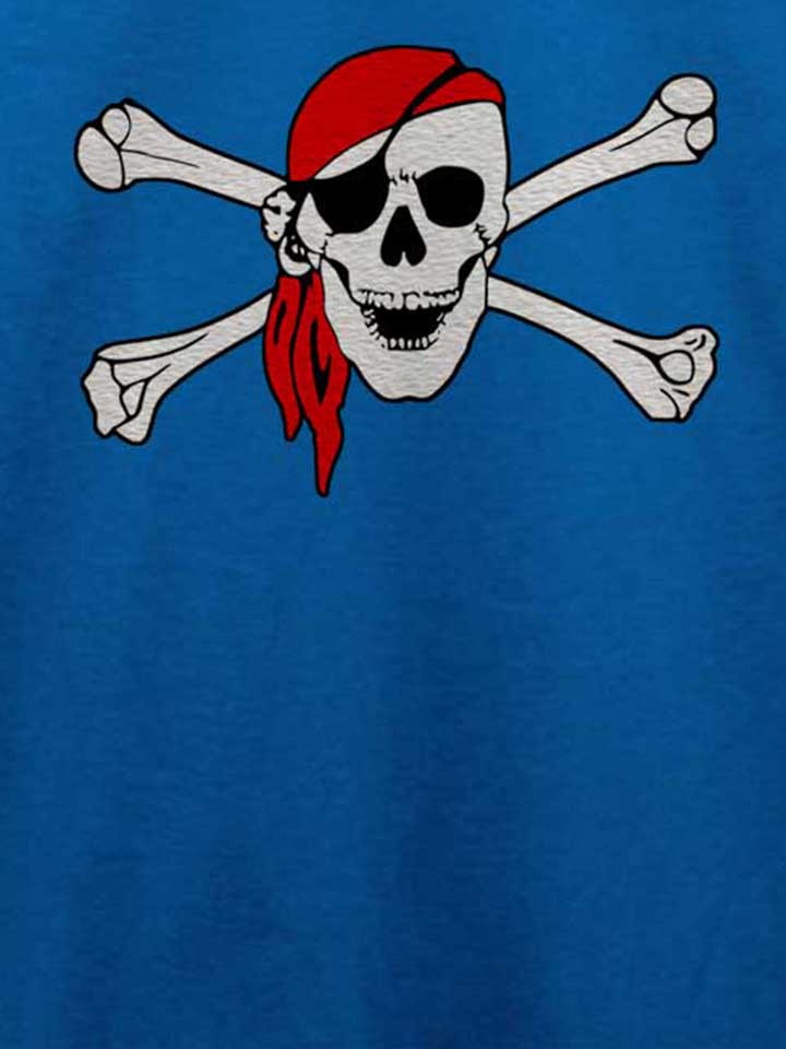 pirate-bandana-totenkopf-t-shirt royal 4