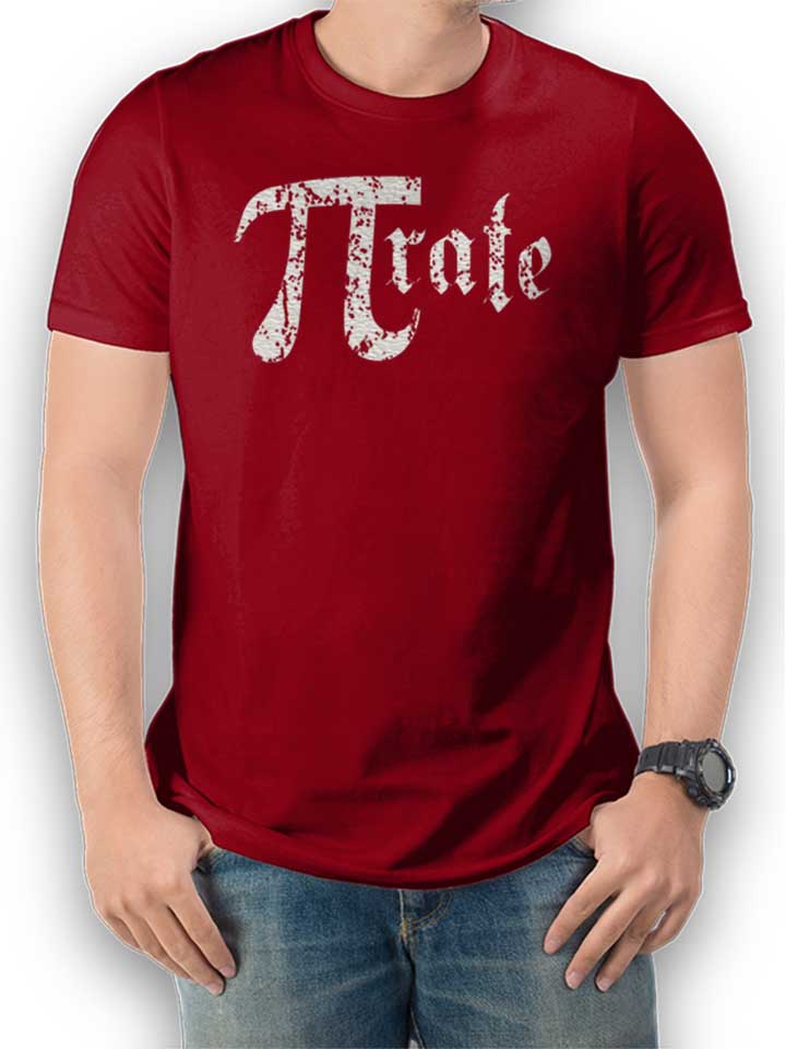 Pirate T-Shirt bordeaux L