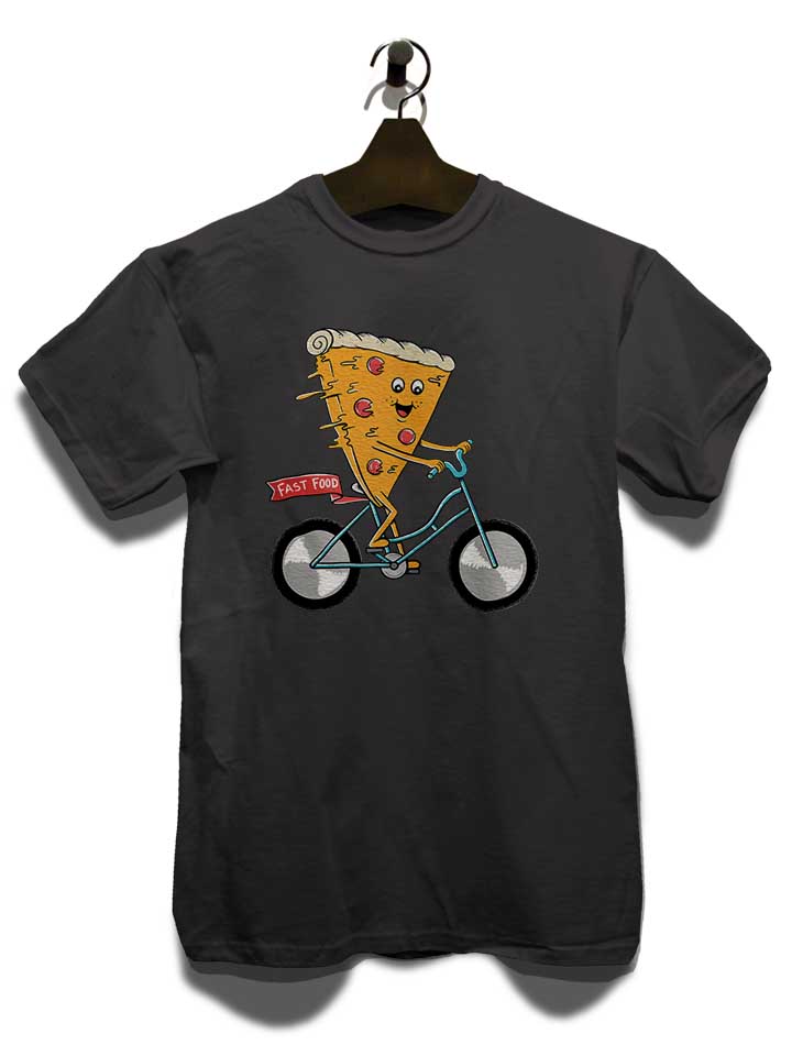 pizza-bike-t-shirt dunkelgrau 3