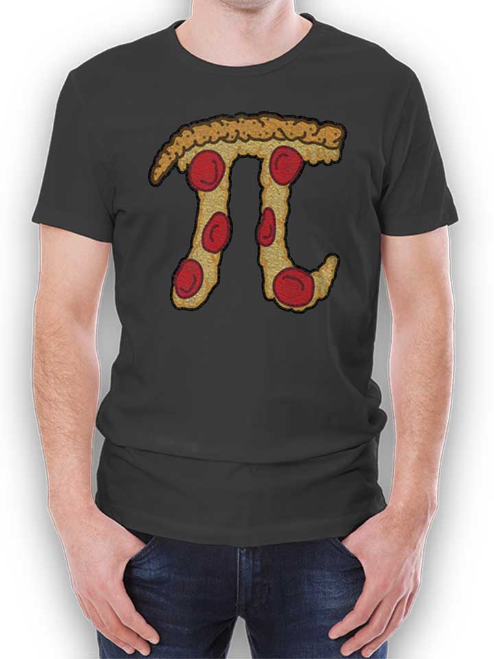 Pizza Pi T-Shirt dunkelgrau L