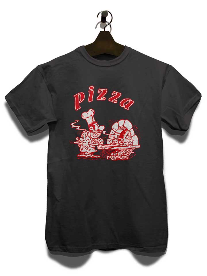 pizza-t-shirt dunkelgrau 3