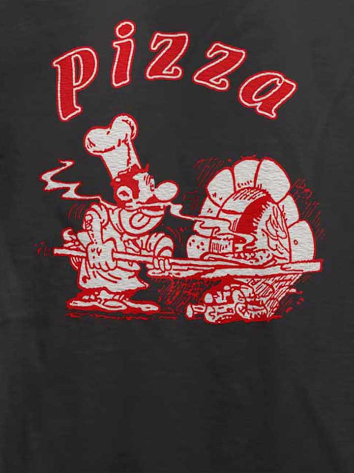 pizza-t-shirt dunkelgrau 4
