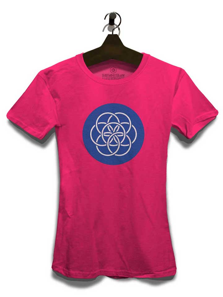 planet-erde-logo-damen-t-shirt fuchsia 3