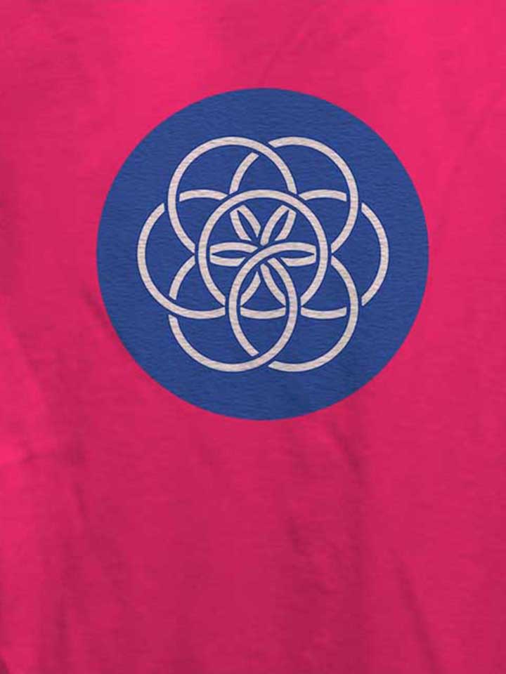 planet-erde-logo-damen-t-shirt fuchsia 4