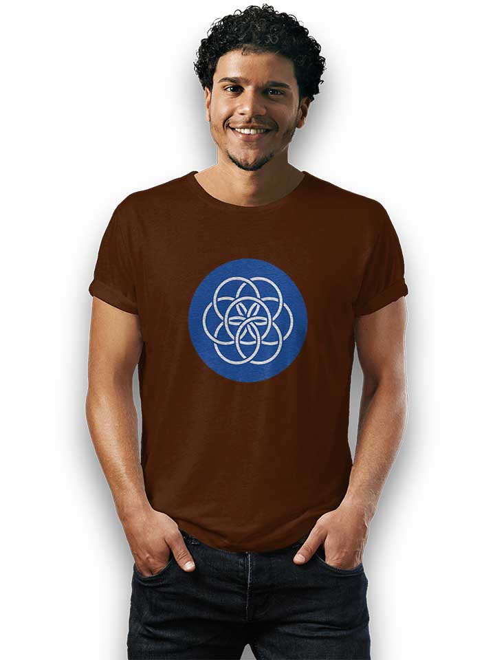 planet-erde-logo-t-shirt braun 2