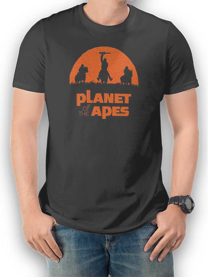 Planet Of The Apes T-Shirt dunkelgrau L