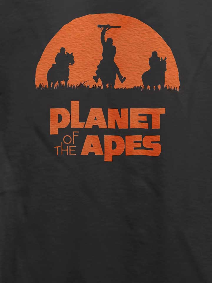 planet-of-the-apes-t-shirt dunkelgrau 4