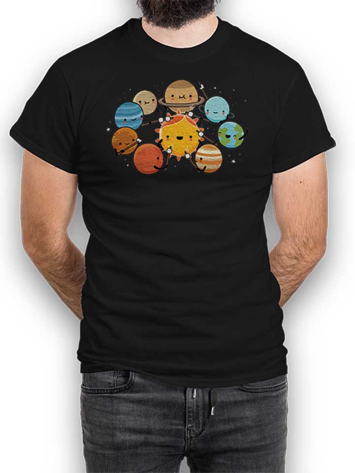 planets-camping-t-shirt schwarz 1
