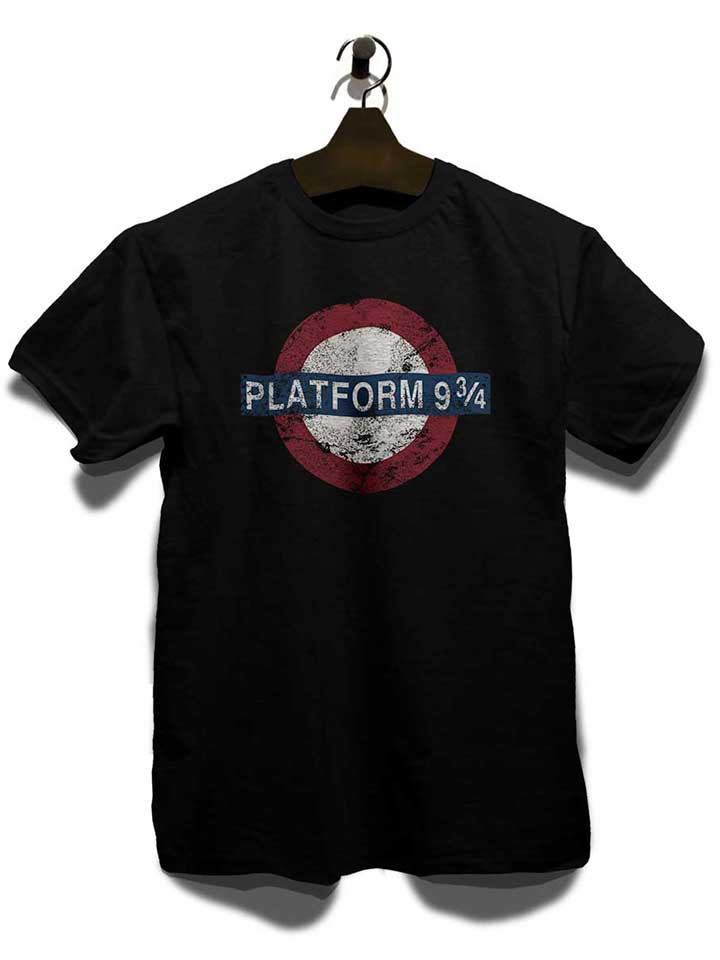 platform-neun-drei-viertel-t-shirt schwarz 3