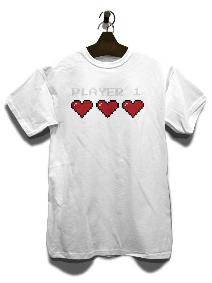 player-1-t-shirt weiss 3
