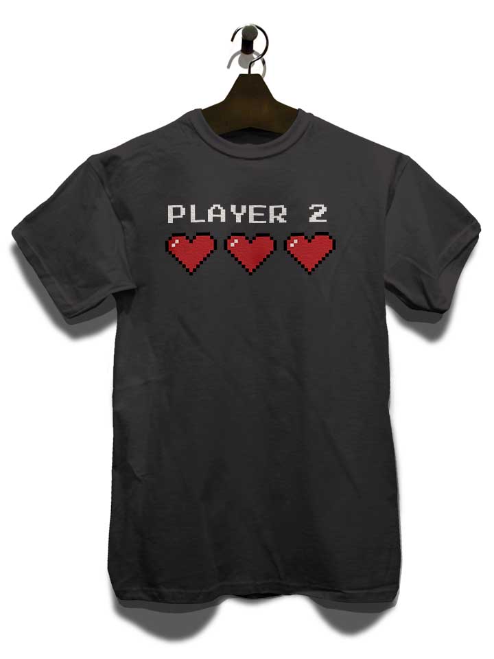 player-2-t-shirt dunkelgrau 3