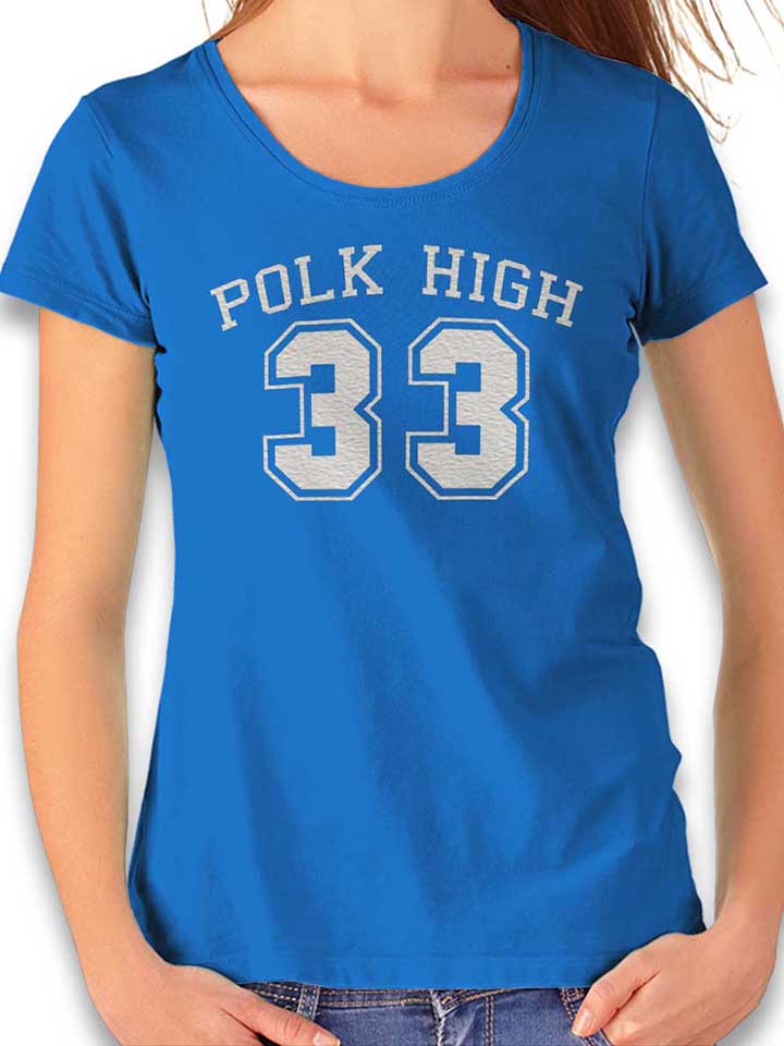 Polk High 33 Damen T-Shirt royal L