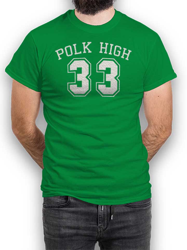 Polk High 33 T-Shirt gruen L