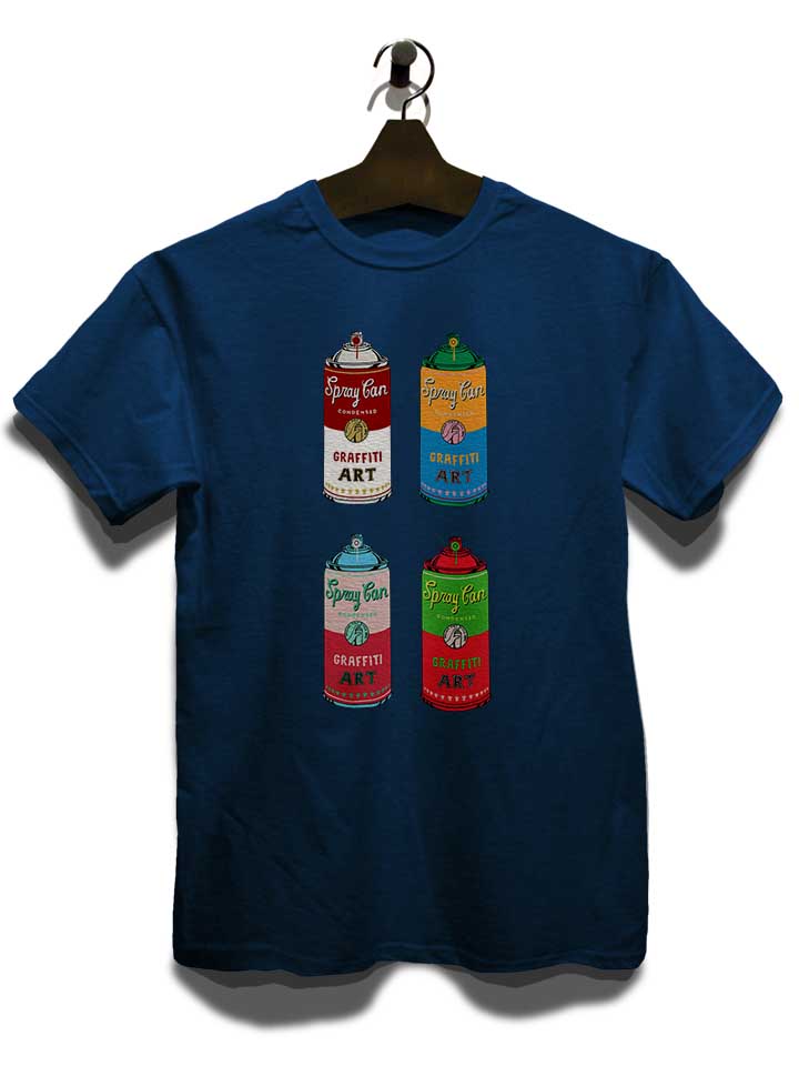 pop-art-spraycan-t-shirt dunkelblau 3