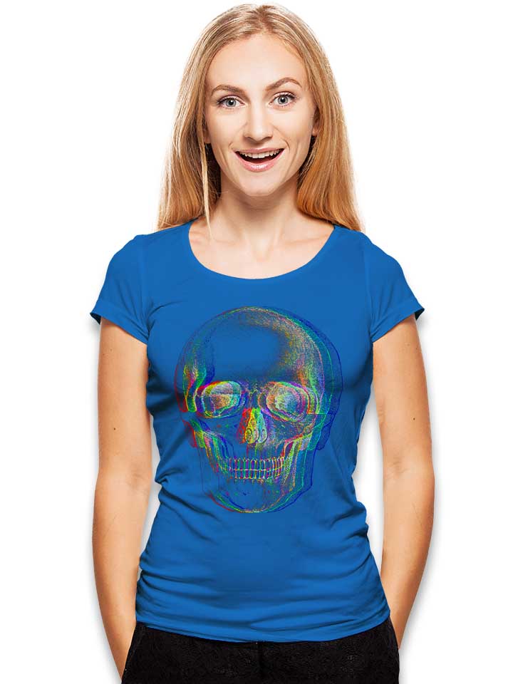 pop-skullture-rgb-damen-t-shirt royal 2