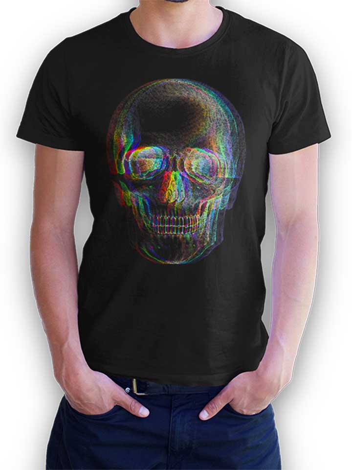 Pop Skullture Rgb T-Shirt schwarz L